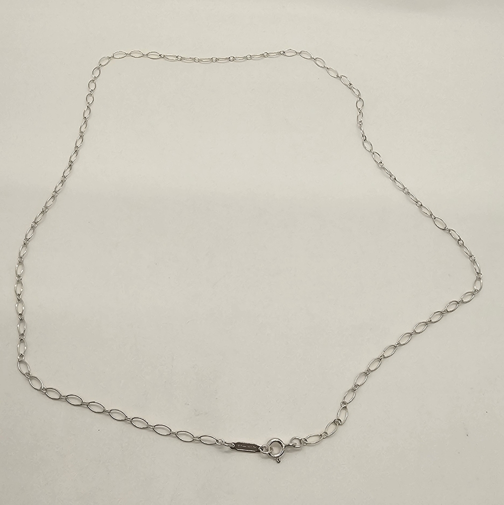Tiffany & Co. Sterling SilverTiffany & Co. 925 Silver Oval Link 18" Necklace - Picture 5 of 5